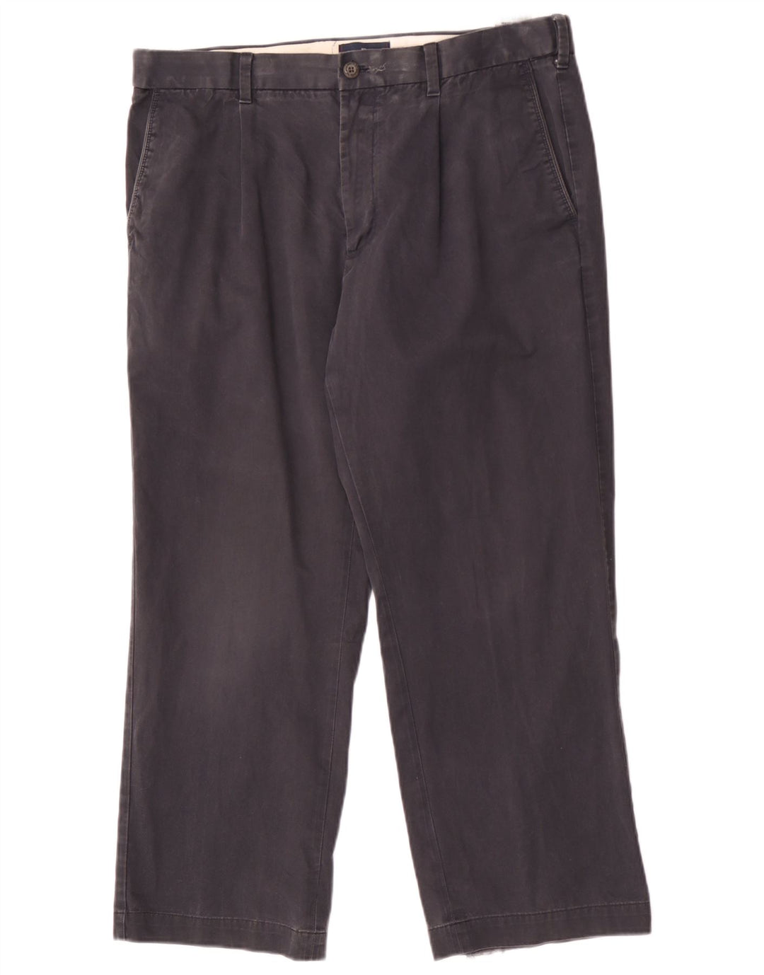 Marks & Spencer Herren Blue Harbour Gerade Chinohose W36 L29 Marineblau