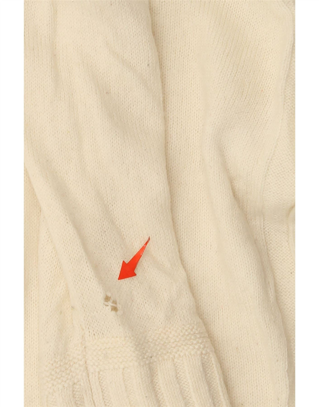 Tommy Hilfiger Herren-Pullover mit Reißverschluss am Hals, groß, aus weißer Wolle