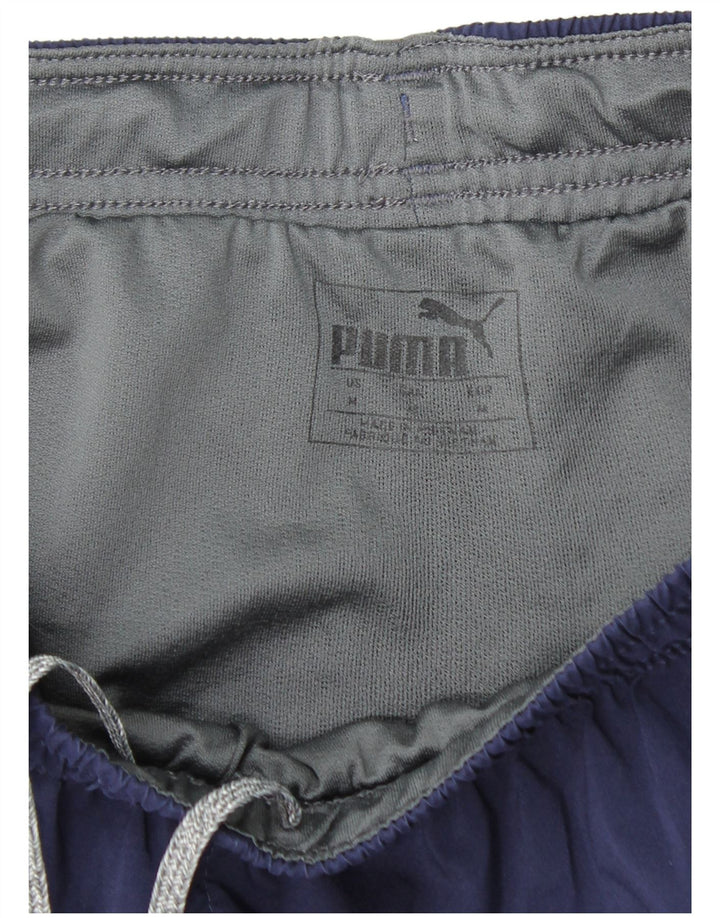 PUMA Mens Sport Shorts Medium Navy Blue Polyester