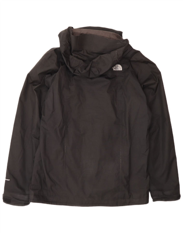The North Face Herren-Windbreakerjacke mit Kapuze, UK 38, Mittelschwarz, Polyester