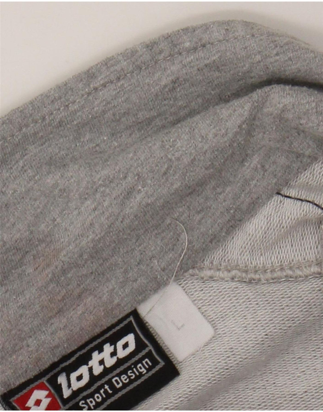 LOTTO Herren-Trainingsanzug-Topjacke, große graue Baumwolle