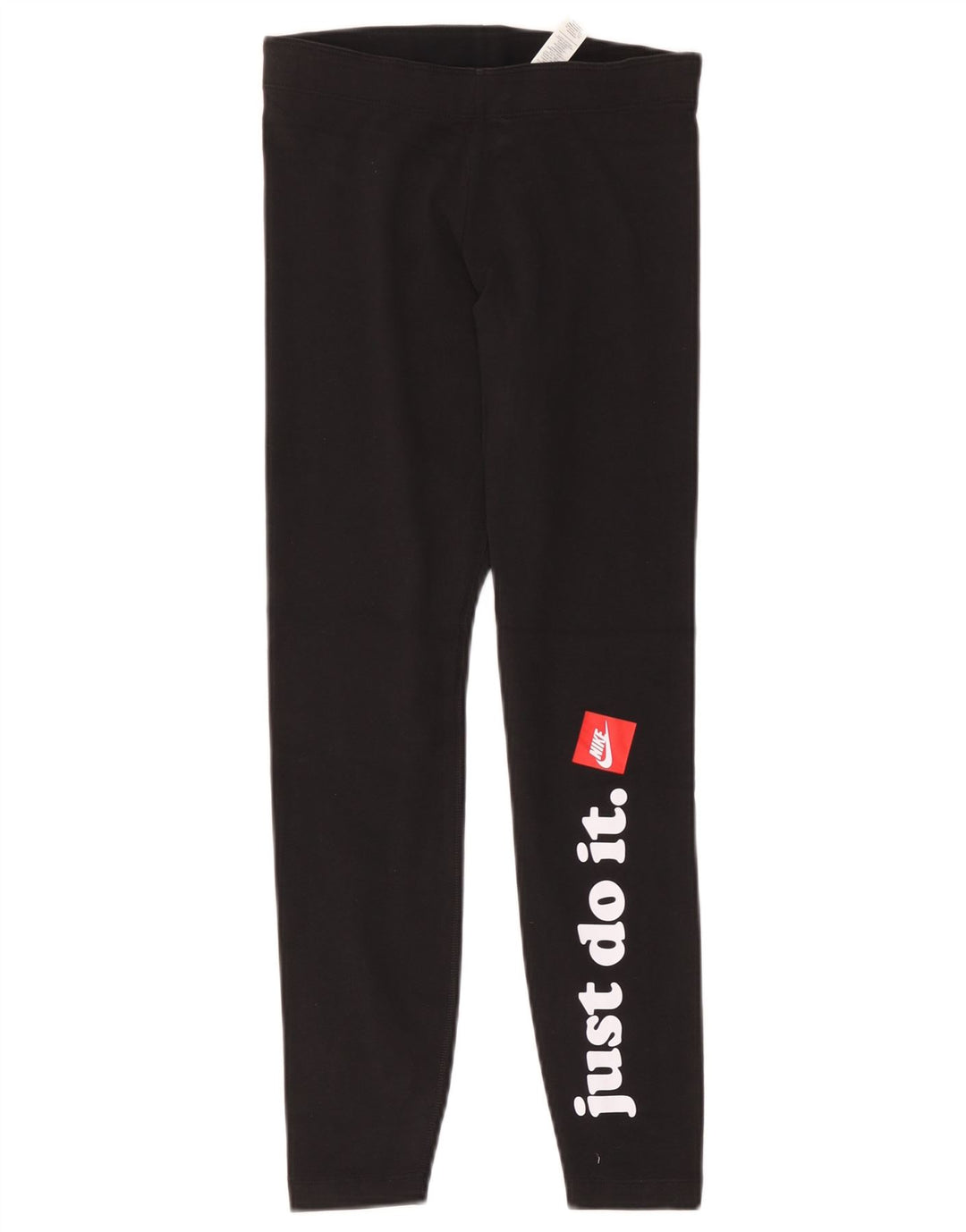 Nike Womens Graphic Leggings UK 8 Small Schwarz Polyester
