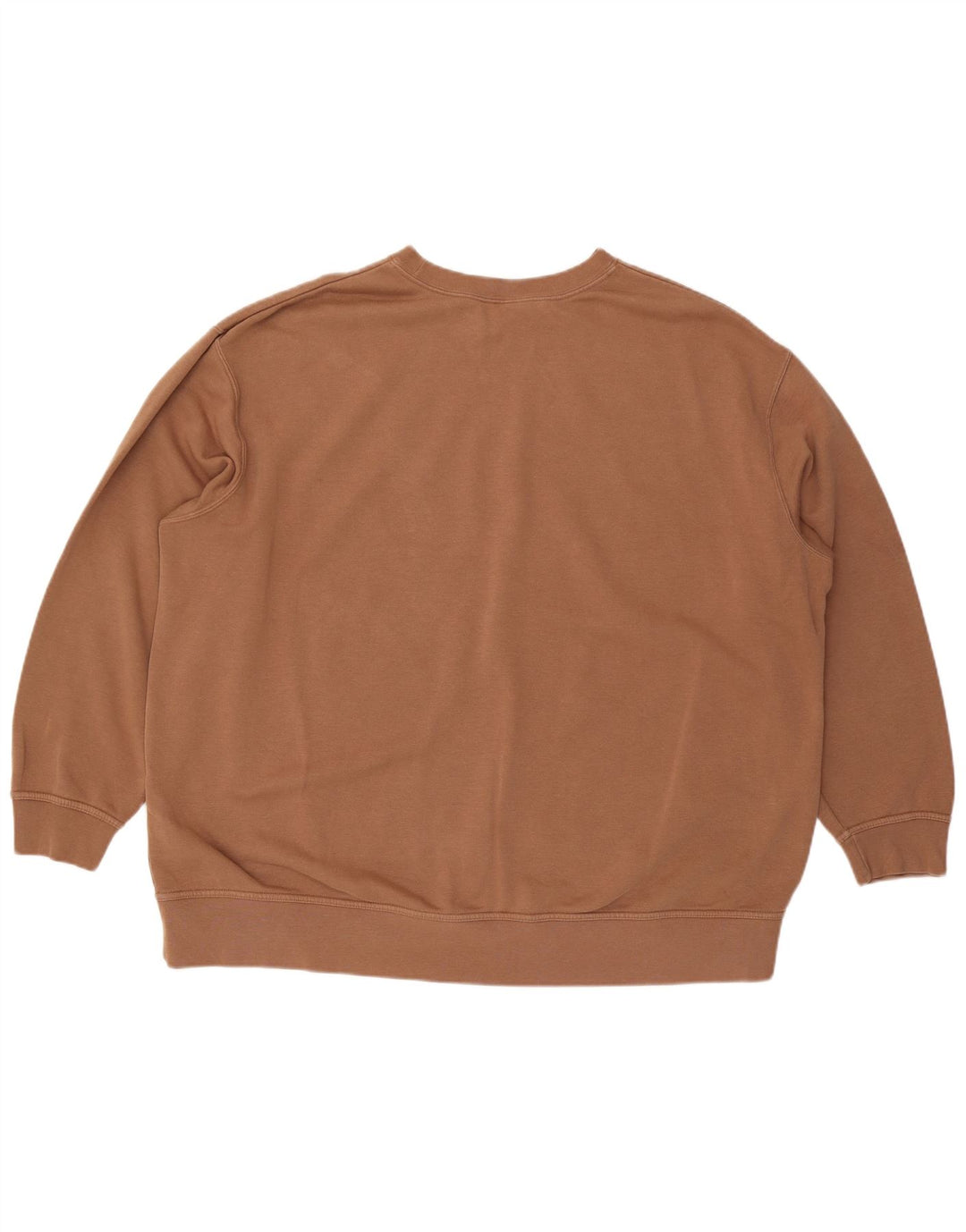 NIKE Damen-Sweatshirt in Übergröße, Größe 20, 2XL, braun, Baumwolle