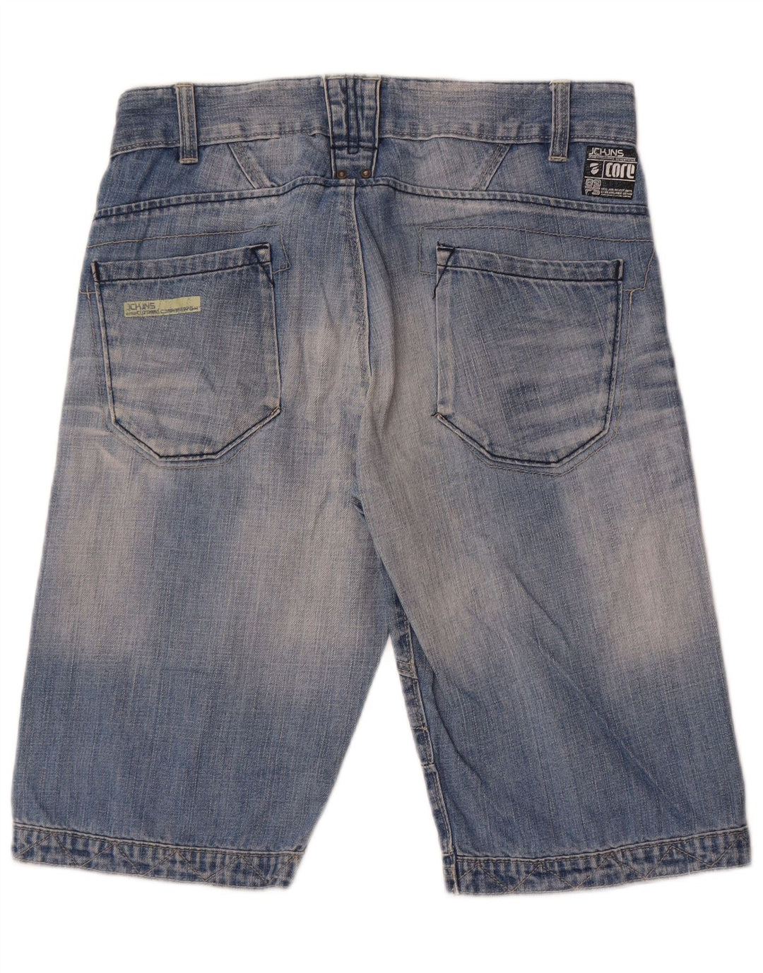 Jack & Jones Herren-Jeansshorts, mittelgroß, W32, blaue Baumwolle