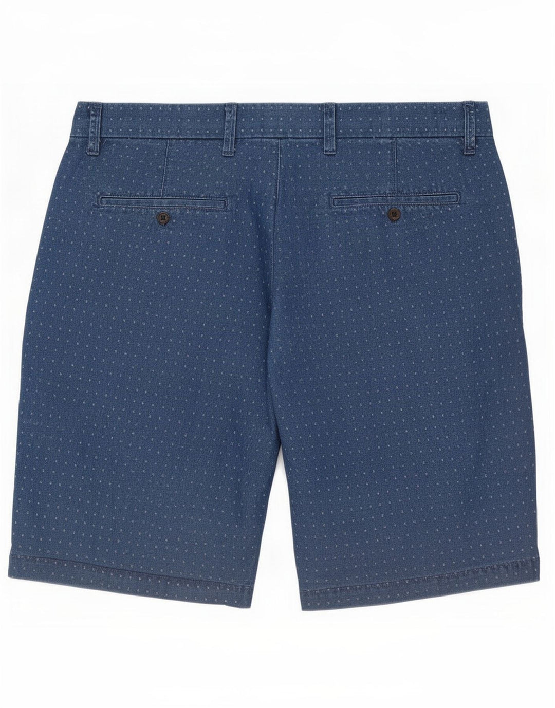 Gap Herren-Chinoshorts W30, mittelmarineblau gepunktete Baumwolle