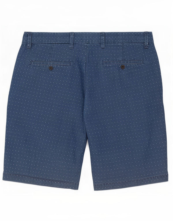 Gap Herren-Chinoshorts W30, mittelmarineblau gepunktete Baumwolle
