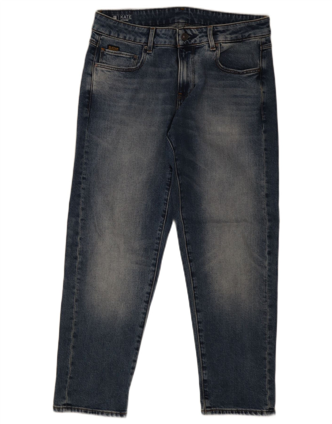 G-Star Herren Kate Slim Jeans W28 L27 Blaue Baumwolle