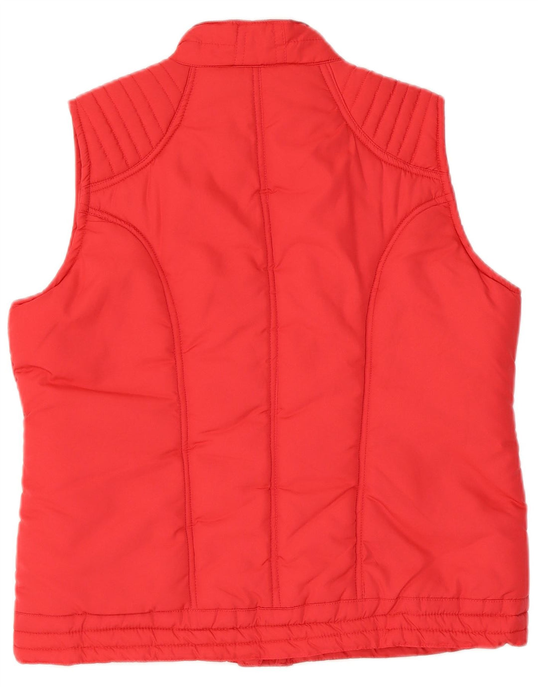 Paco Damen Wattierte Weste UK 16 Large Rot Polyester