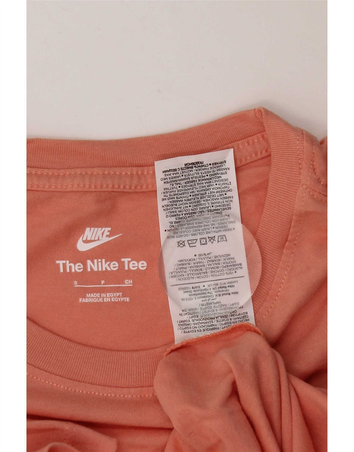 Nike Herren T-Shirt Top Small Rosa Baumwolle