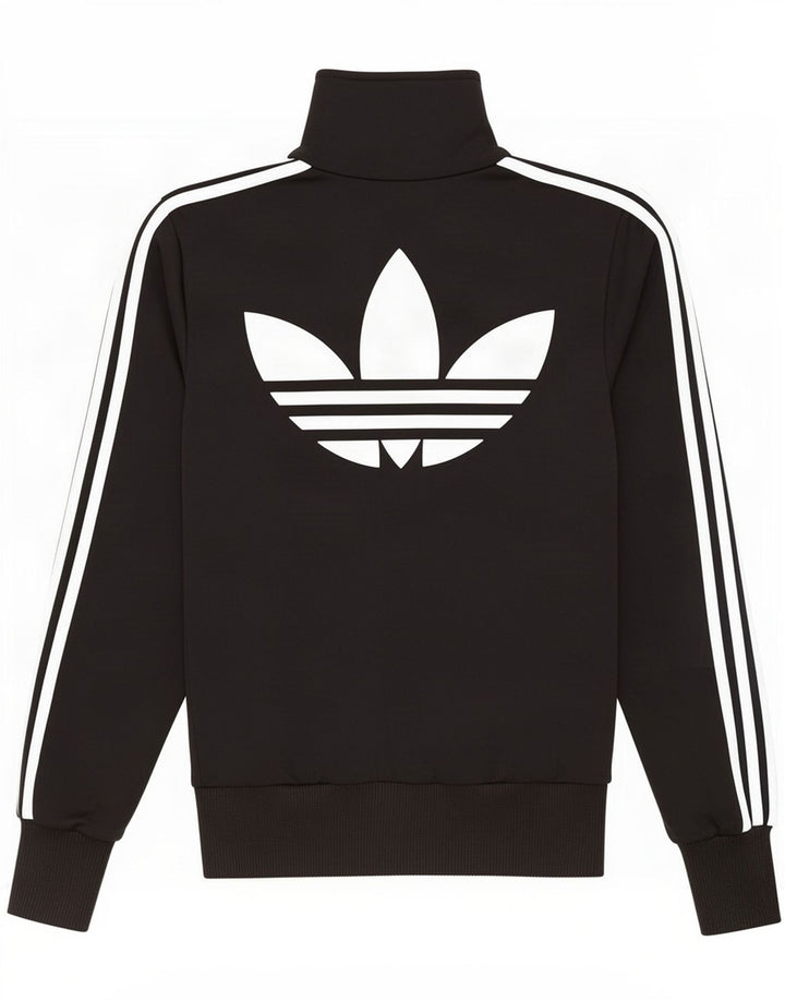 Adidas Damen Graphic Trainingsanzug Top Jacke IT 40 Small Schwarz