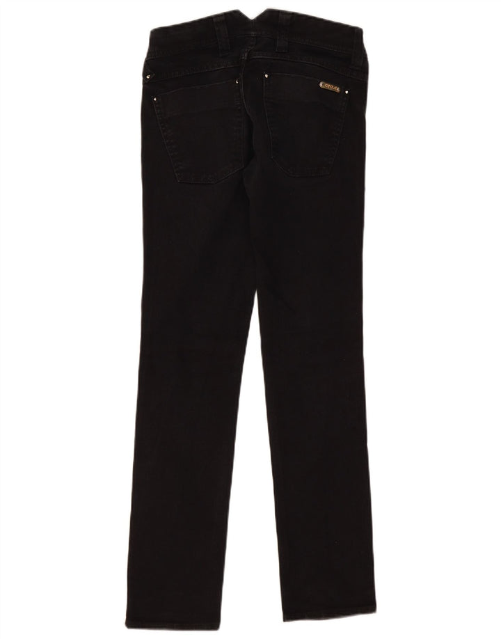 Cycle Damen Slim Jeans W26 L29 Schwarze Baumwolle