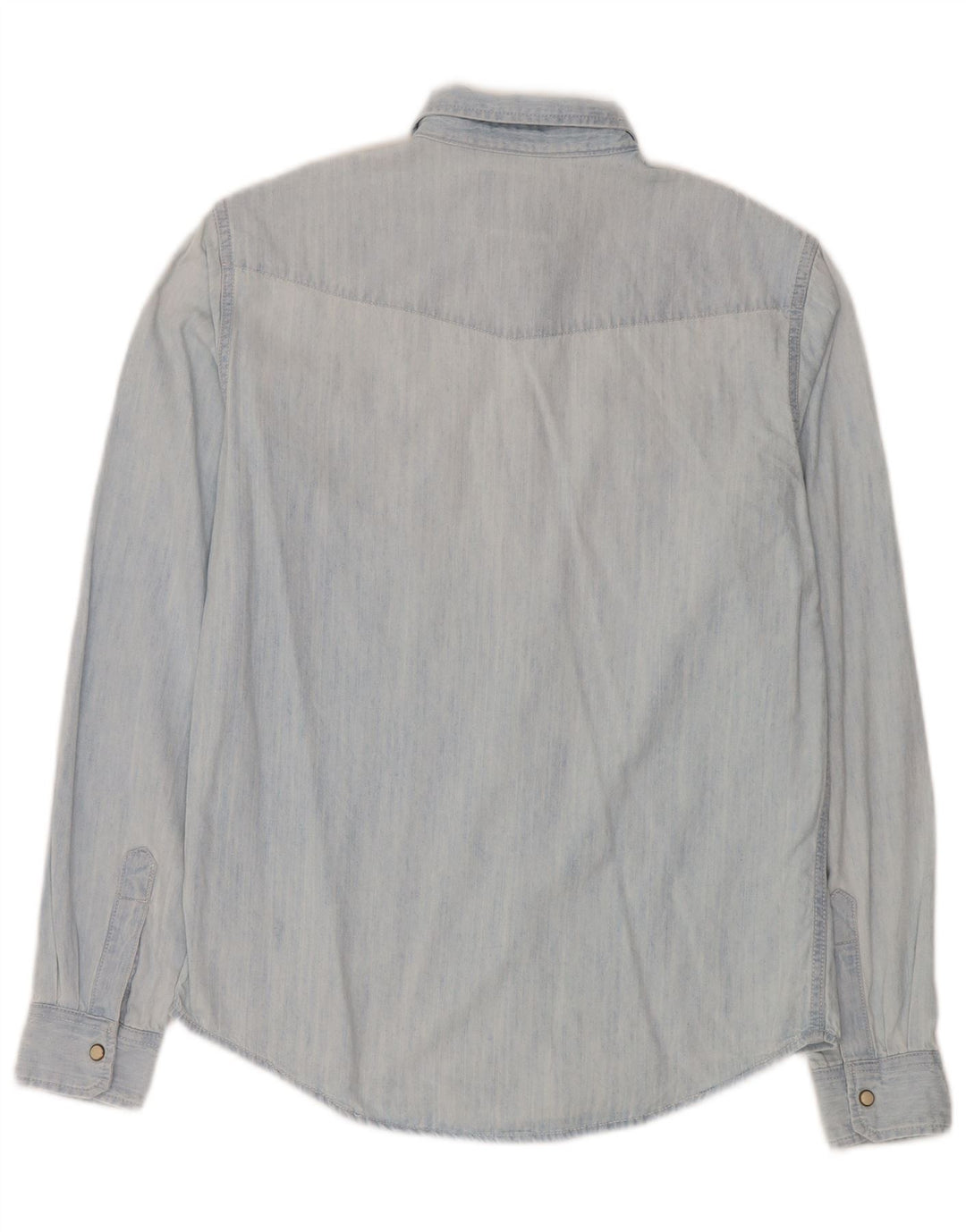 Zara Herren Jeanshemd Mittelblau