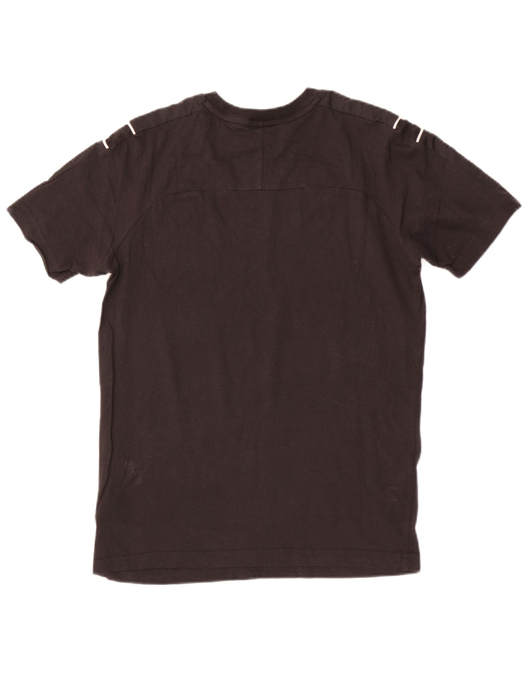 Puma Herren T-Shirt Top Small Schwarz Baumwolle