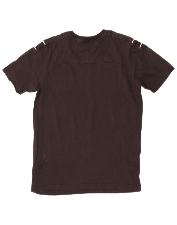 Puma Herren T-Shirt Top Small Schwarz Baumwolle