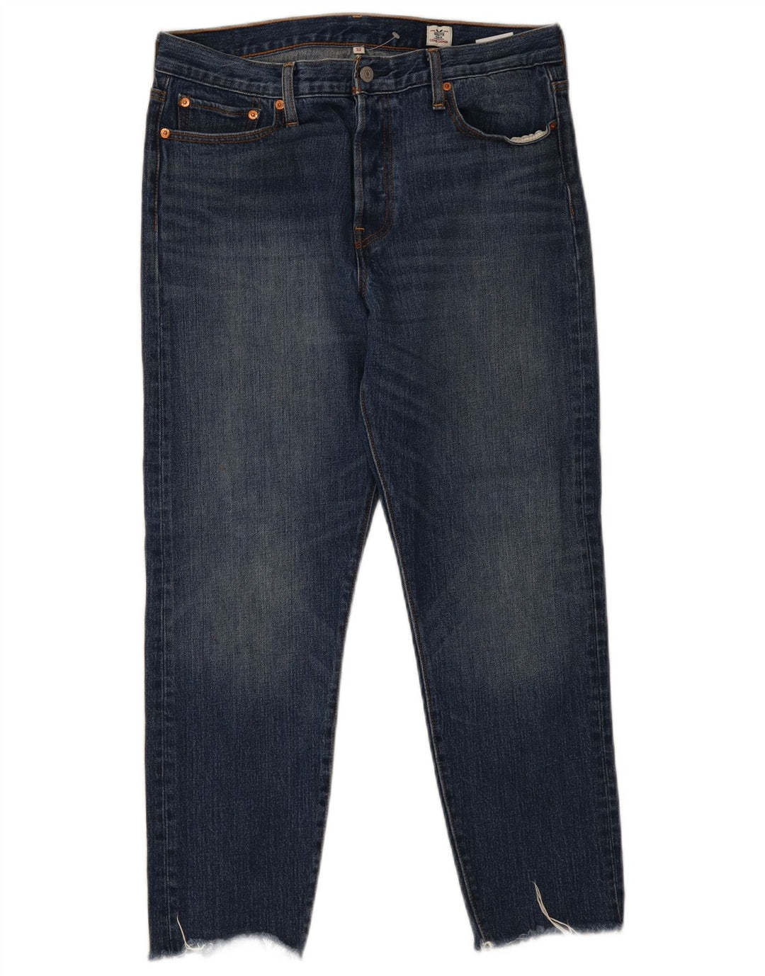 Levi's Damen Slim Jeans W32 L27 Blaue Baumwolle