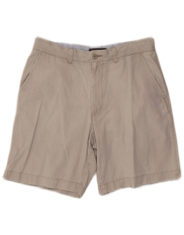 Marks & Spencer Herren-Chinoshorts Medium W32 Beige Baumwolle