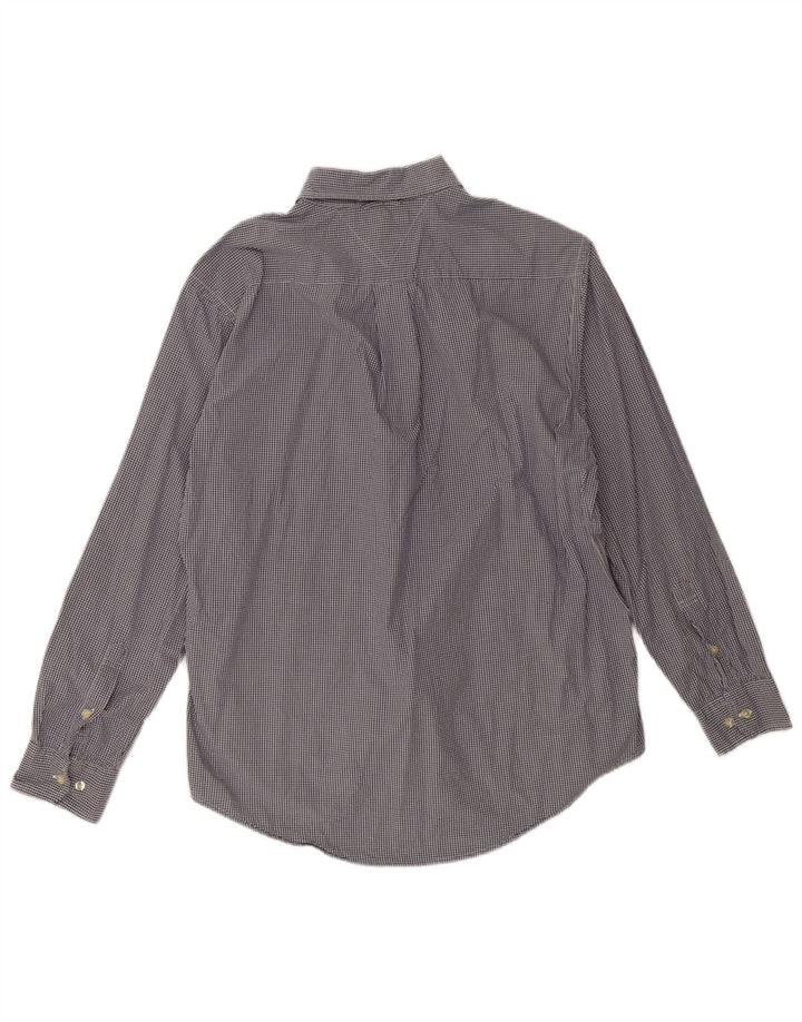 Tommy Hilfiger Herrenhemd, groß, marineblau, kariert
