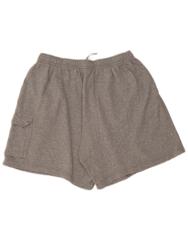 NIKE Herren Sportshorts 2XL Grau Baumwolle