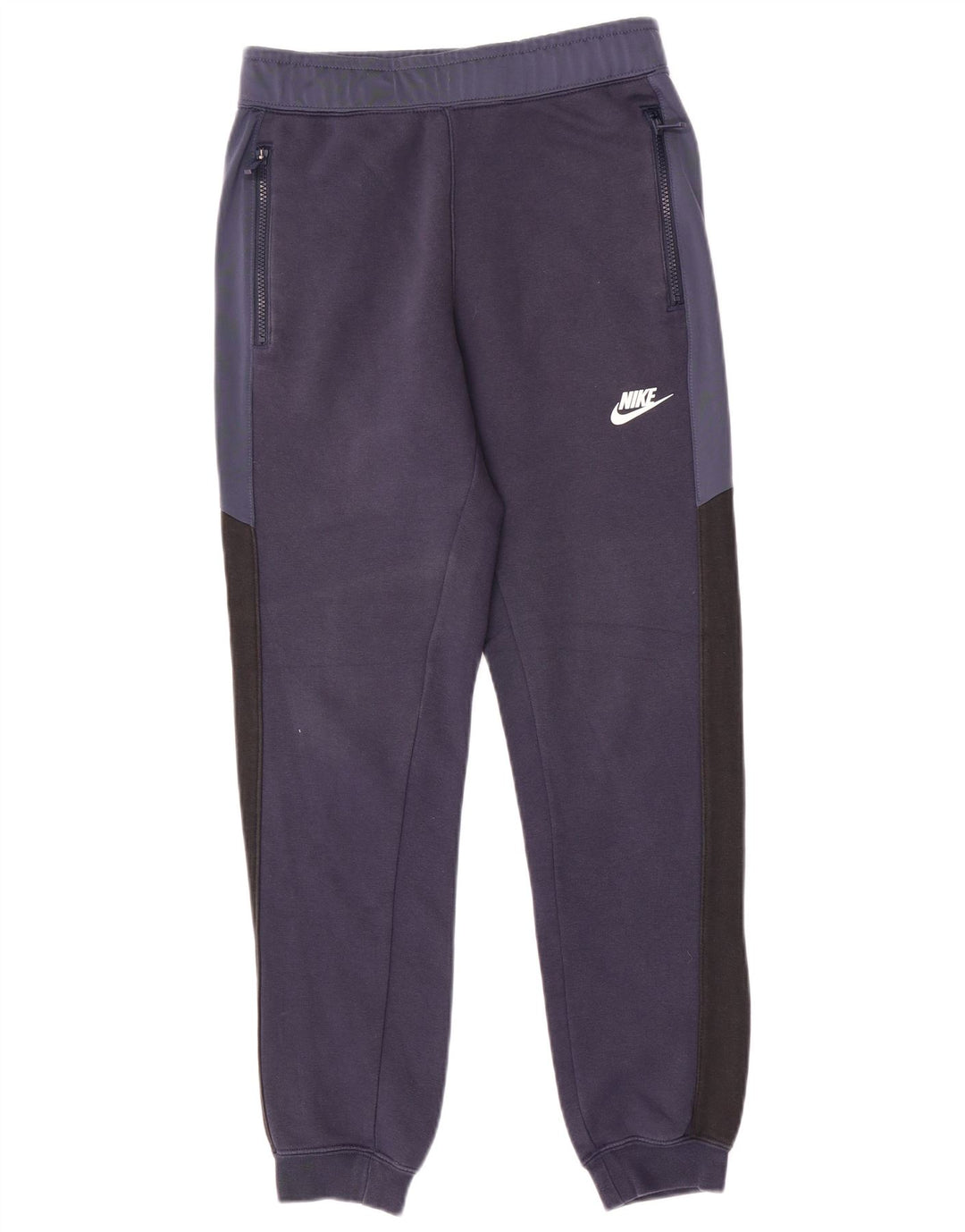NIKE Herren-Trainingshose, Jogginghose, XS, Marineblau, Colourblock-Baumwolle