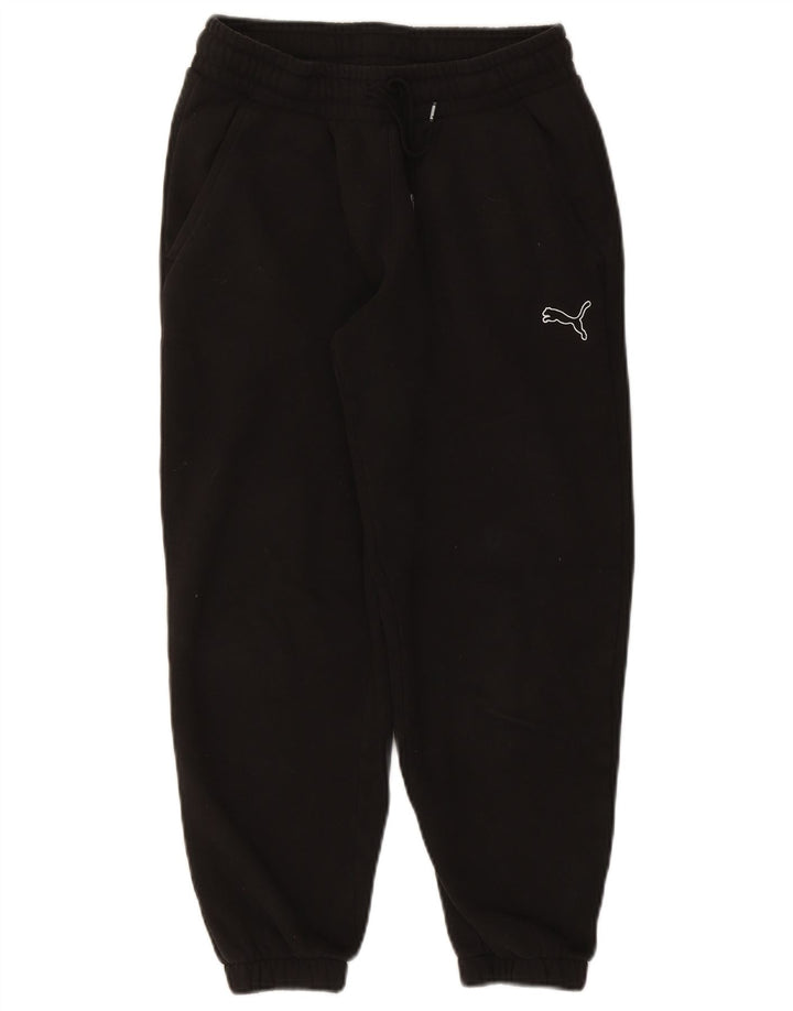 Puma Herren-Trainingshose, Jogginghose, Größe S, Schwarz, Baumwolle