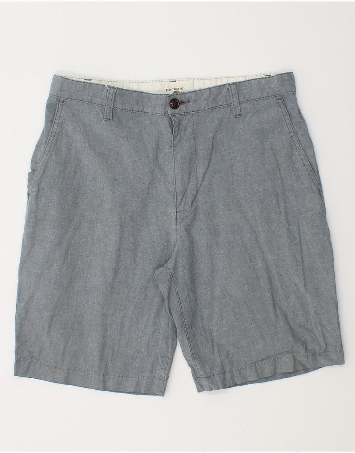 Dockers Herren Chinoshorts W32 mittelgraue Baumwolle