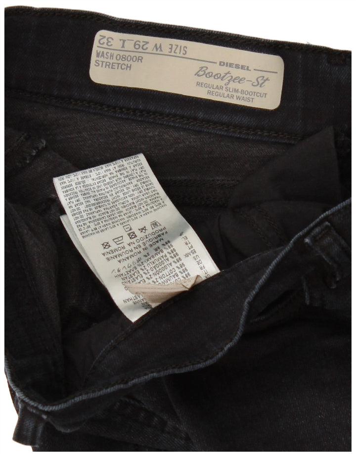 Diesel Damen Bootzee-St Regular Slim Fit Bootcut Jeans W29 L32 Marineblau