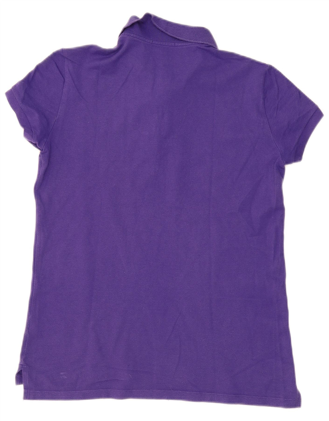 Lacoste Damen-Poloshirt, Größe 42, groß, lila Baumwolle