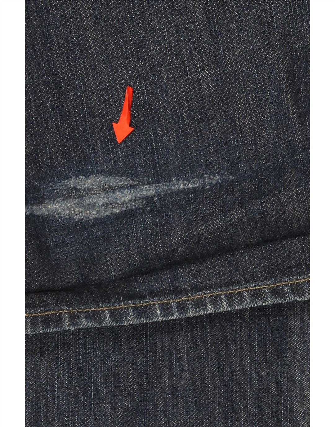 Armani Herren Straight Jeans W36 L33 Marineblau