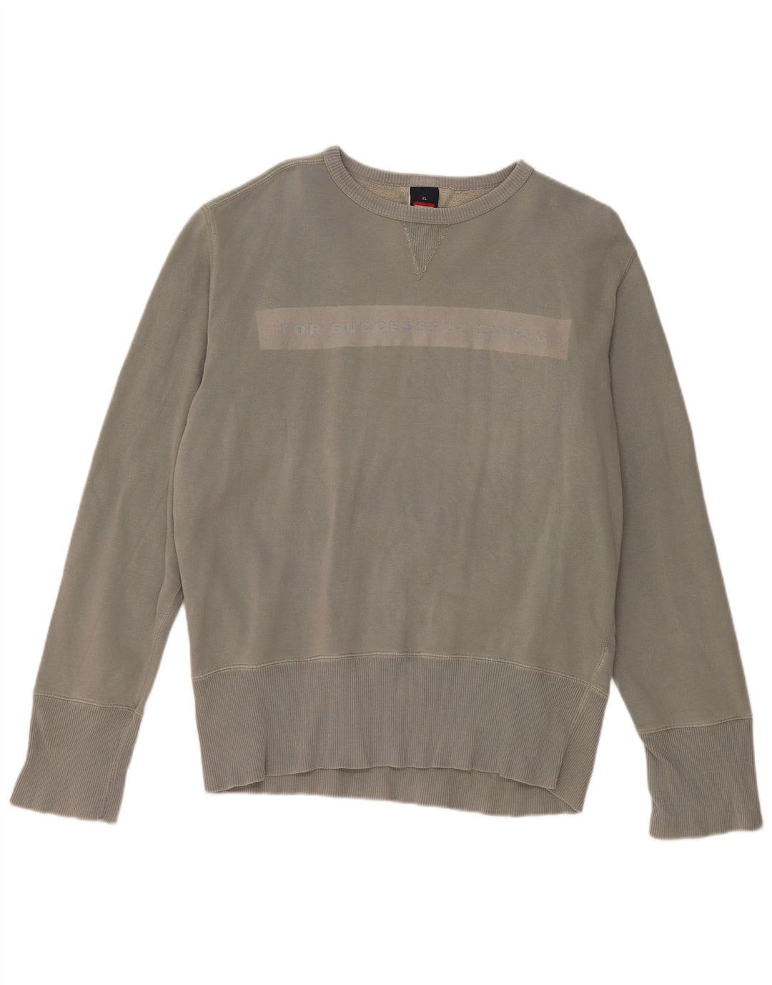 Diesel Herren Graphic Sweatshirt Pullover XL Grau