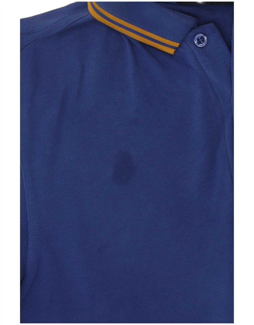 Fred Perry Herren-Poloshirt aus mittelblauer Baumwolle