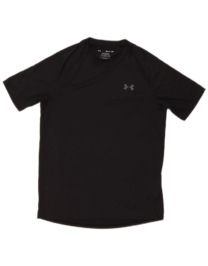Under Armour Herren T-Shirt Top Small Schwarz Polyester