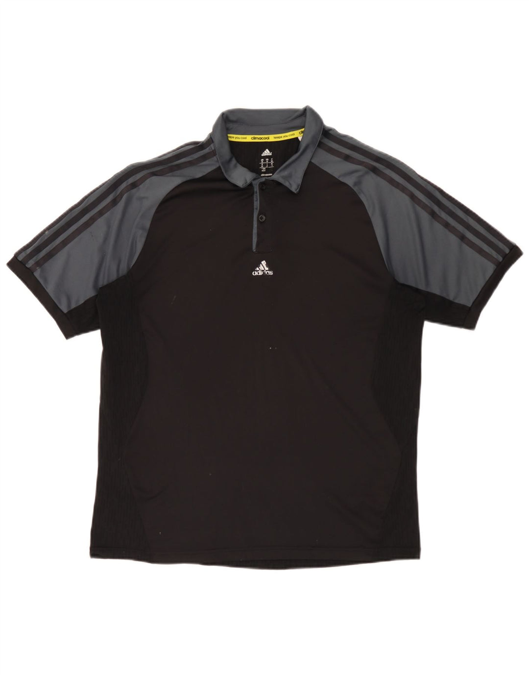 Adidas Herren Climacool Poloshirt Medium Schwarz Colourblock
