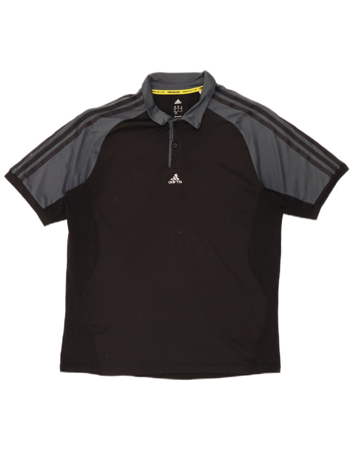Adidas Herren Climacool Poloshirt Medium Schwarz Colourblock