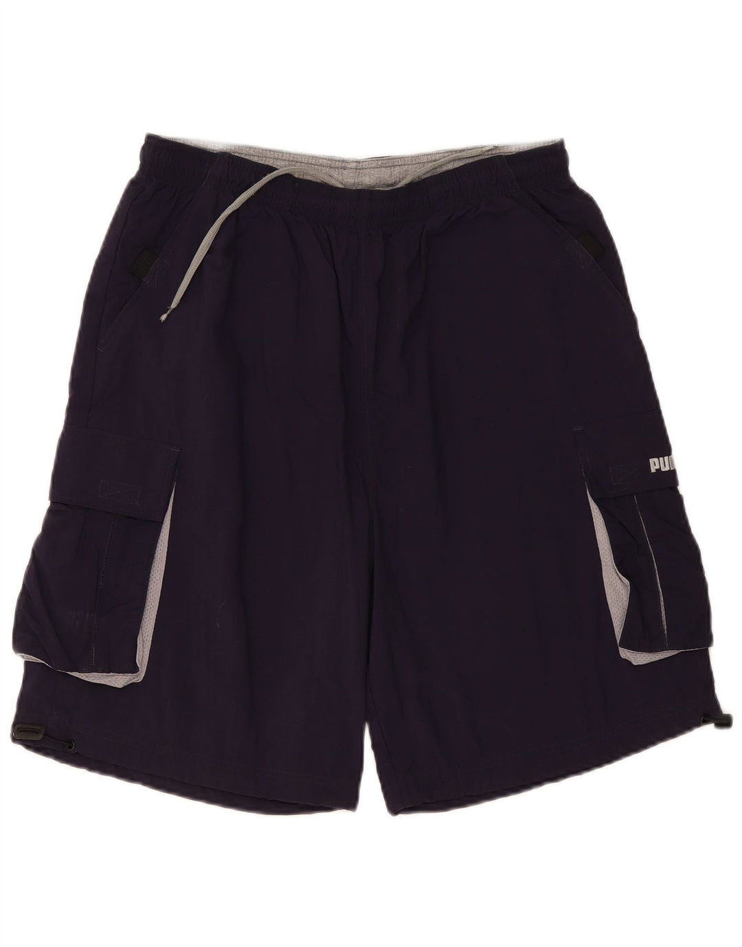 Puma Herren Cargo Sport Shorts Medium Marineblau Nylon