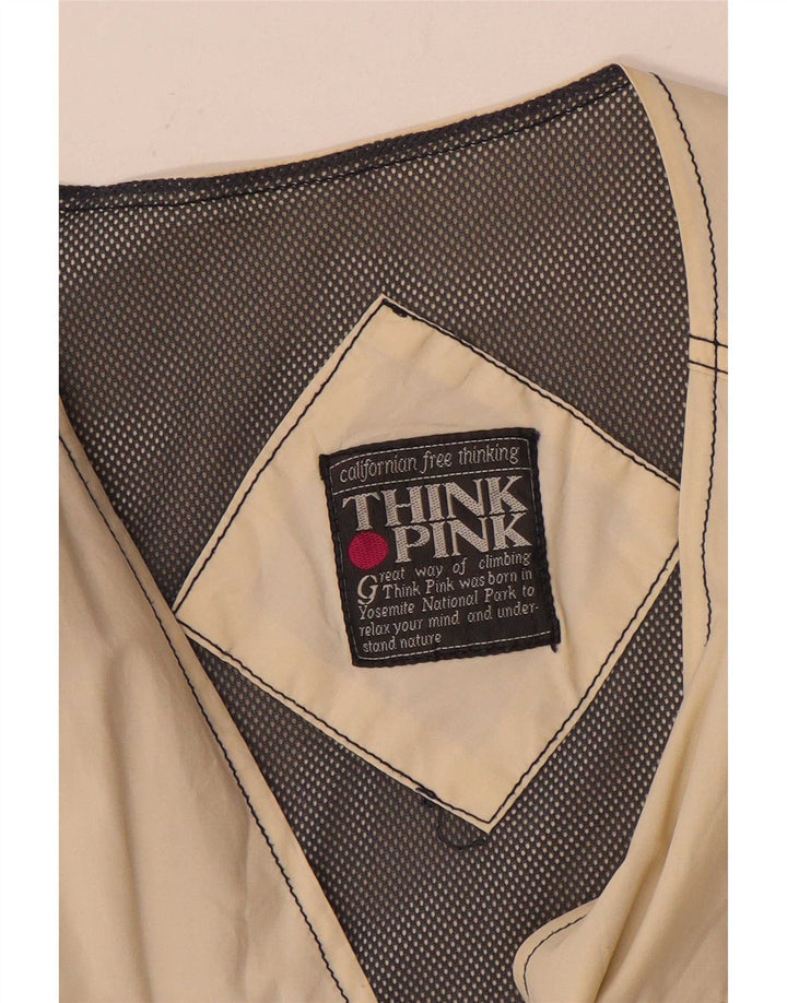 Think Pink Herren-Utility-Gilet UK 42 XL Beige