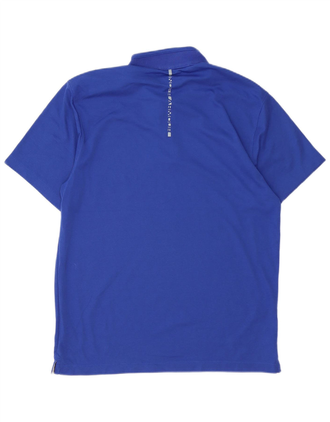 UNDER ARMOUR Herren Heat Gear Poloshirt mittelblaue Baumwolle