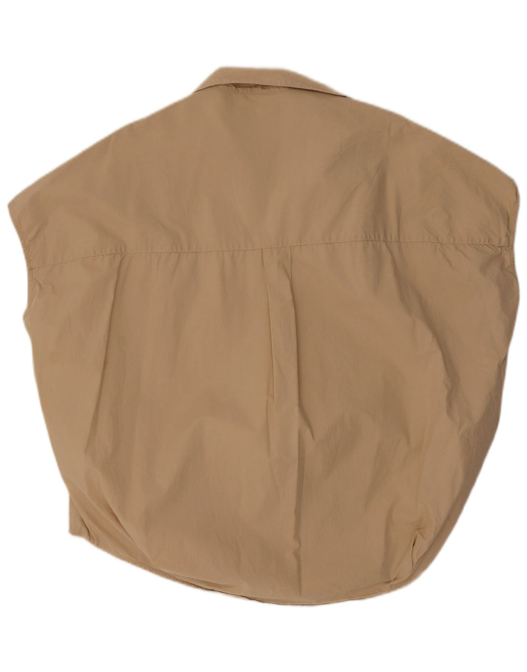 French Connection Ärmelloses, übergroßes Blusenoberteil für Damen, UK 14, Mittelbeige