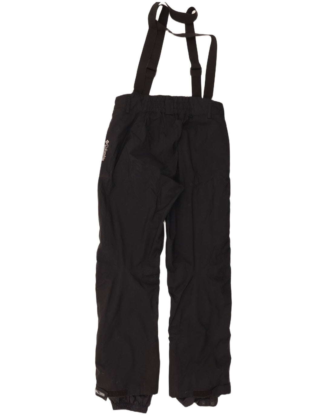 Columbia Herren-Latzhose, Skihose, groß, aus schwarzem Nylon