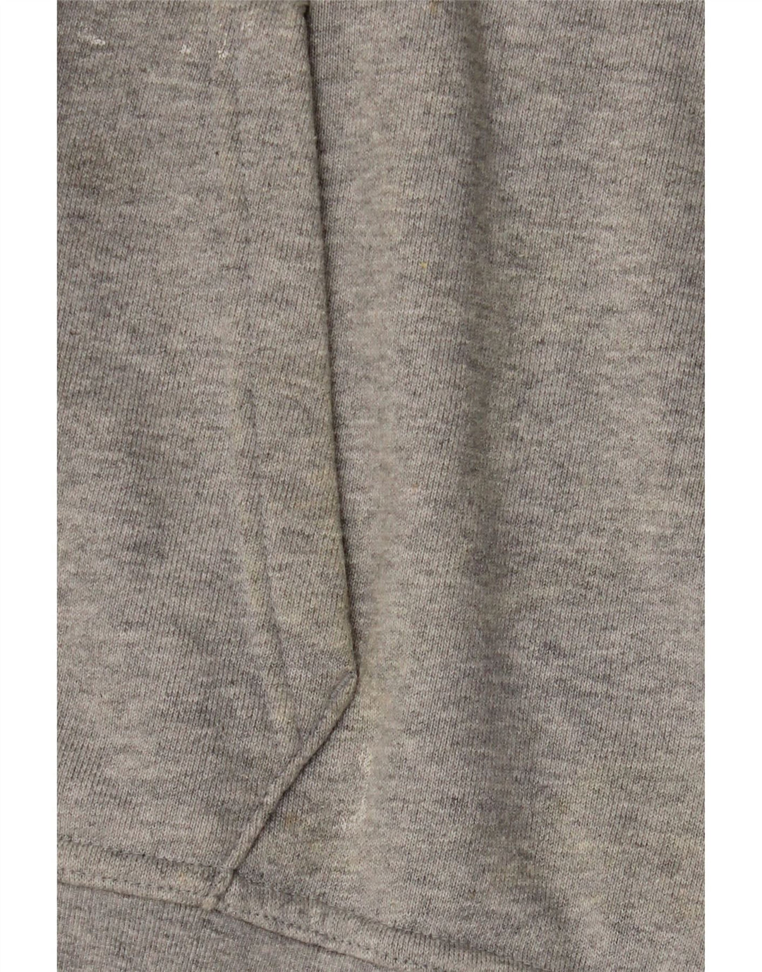 Adidas Damen Übergroßer Kapuzenpullover UK 14 Mittelgraue Baumwolle