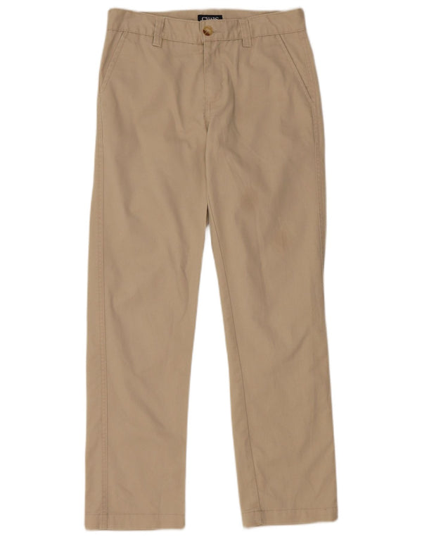CHAPS Gerade Chino-Hose für Jungen, 11–12 Jahre, W26 L26, beige Baumwolle