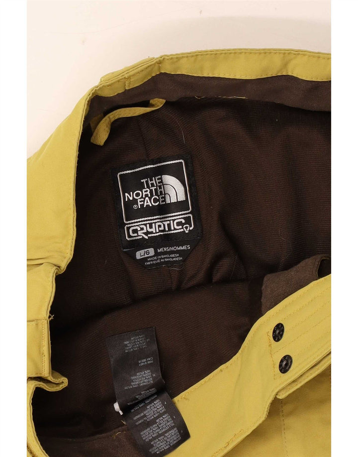 The North Face Herren-Cargo-Skihose, großes gelbes Nylon