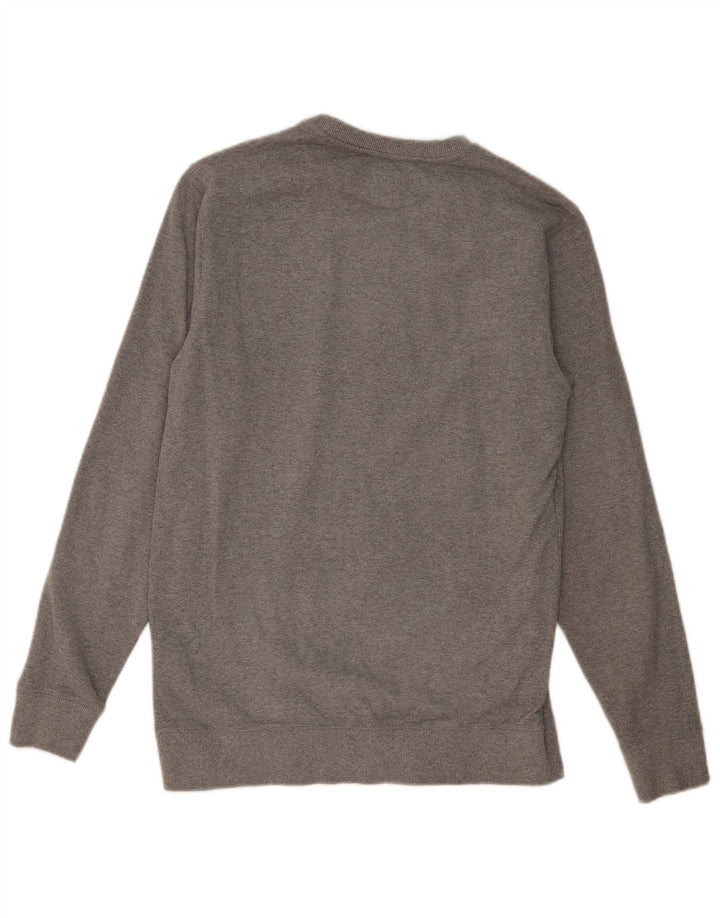 Vans Herren-Sweatshirt mit Grafikmotiv, klein, grau gefleckte Baumwolle