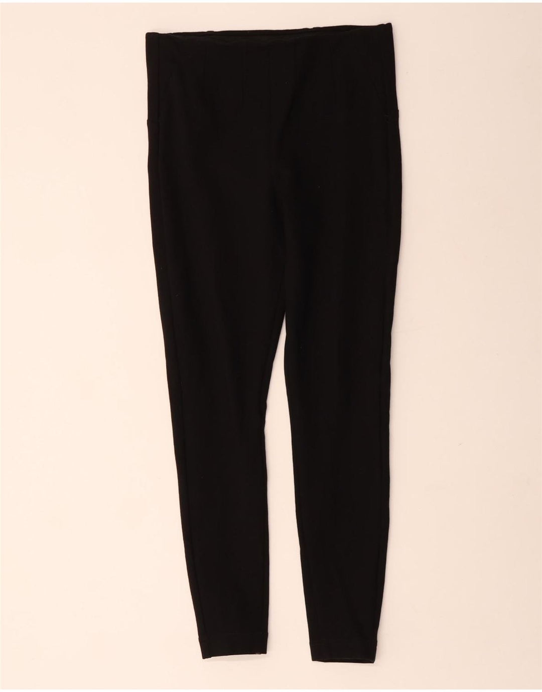 MARKS & SPENCER Damen Leggings UK 12 Mittelschwarze Viskose