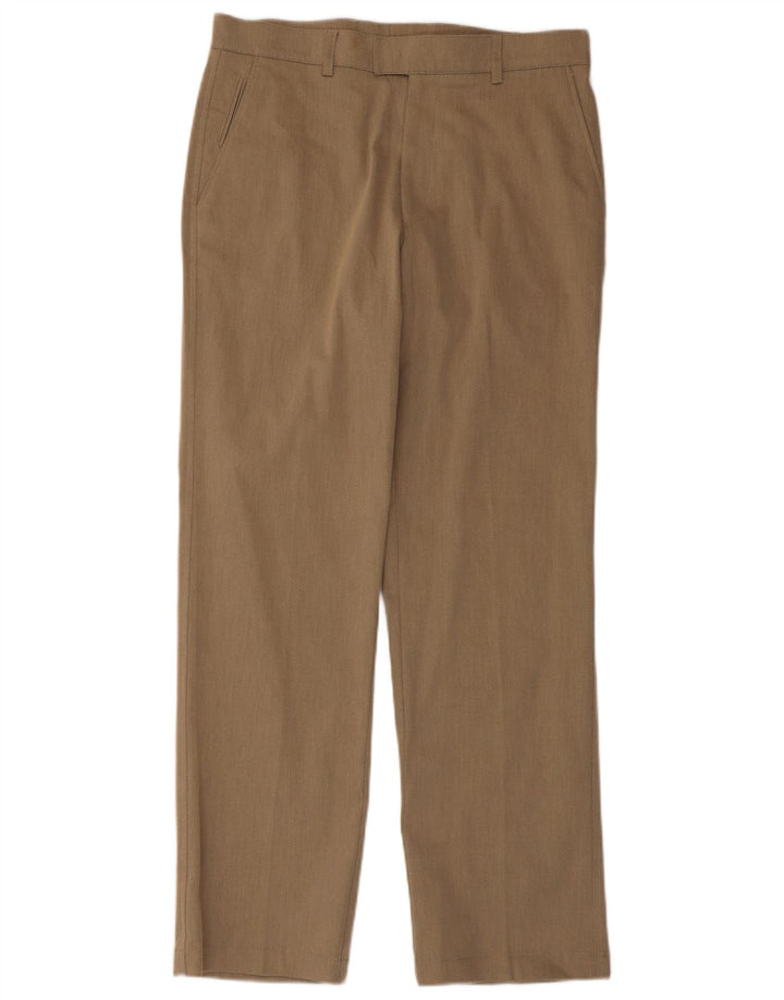 Armata Di Mare Herren gerade Anzughose IT 46 Medium W32 L30 Beige