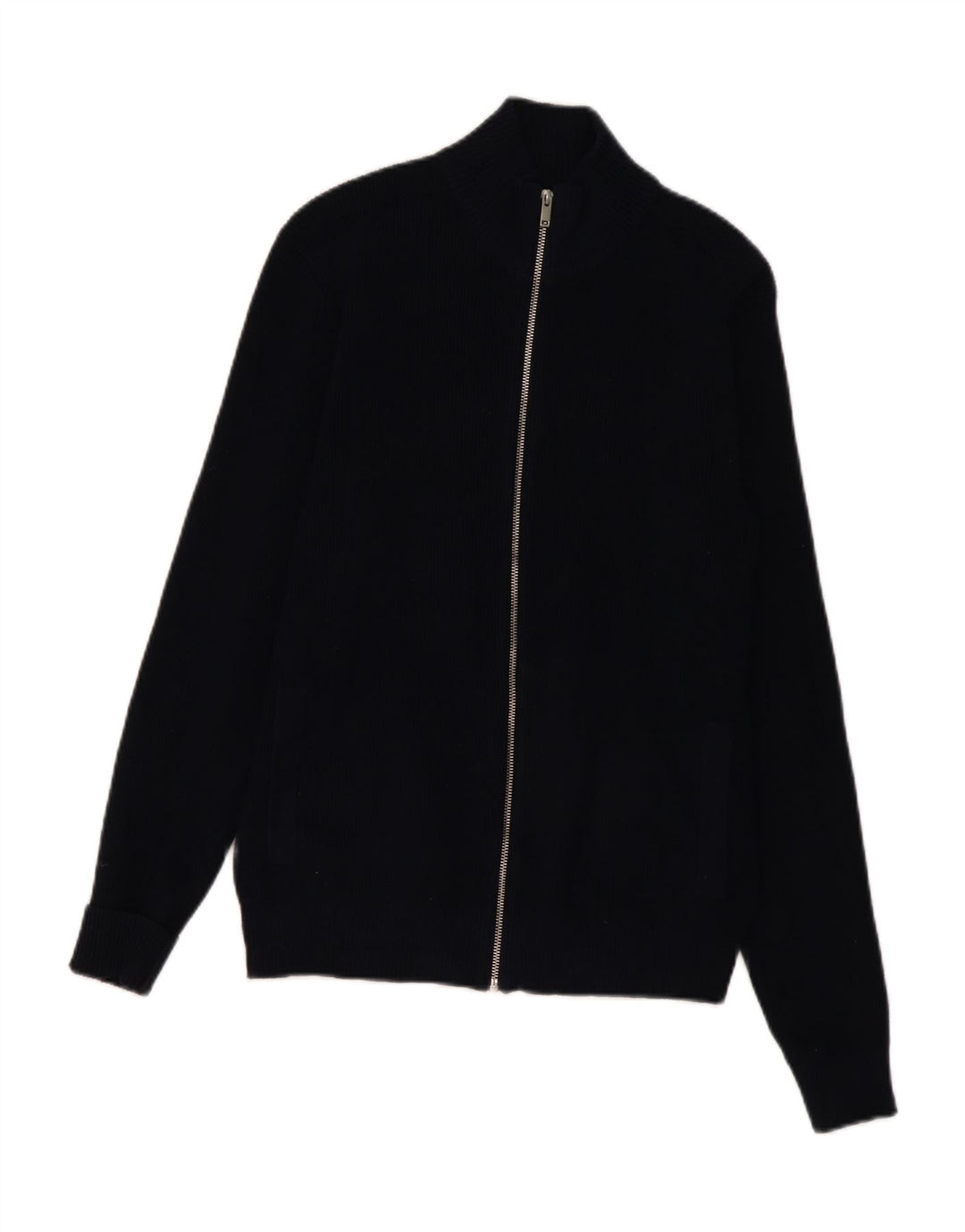 Marks & Spencer Herren-Strickjacke, klein, marineblau, Polyester