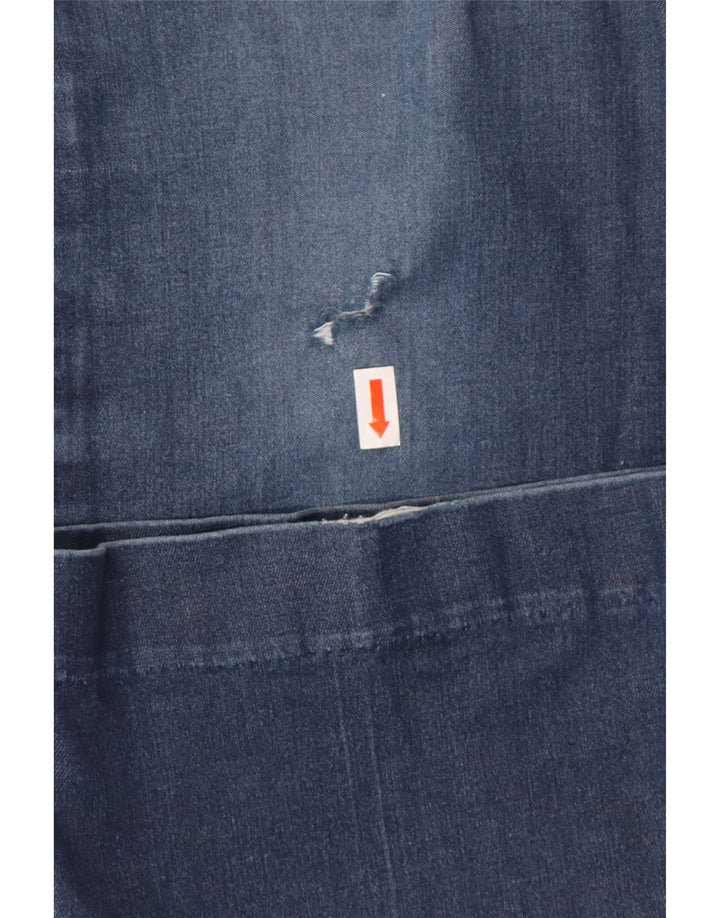 LEE Damen Platinum Label Straight Jeans US 6 Medium W30 L30 Blaue Baumwolle