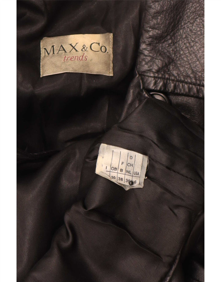 Max & Co. Damen-Oversize-Jacke mit lockerer Passform, Gr. 10, Größe S, Schwarz