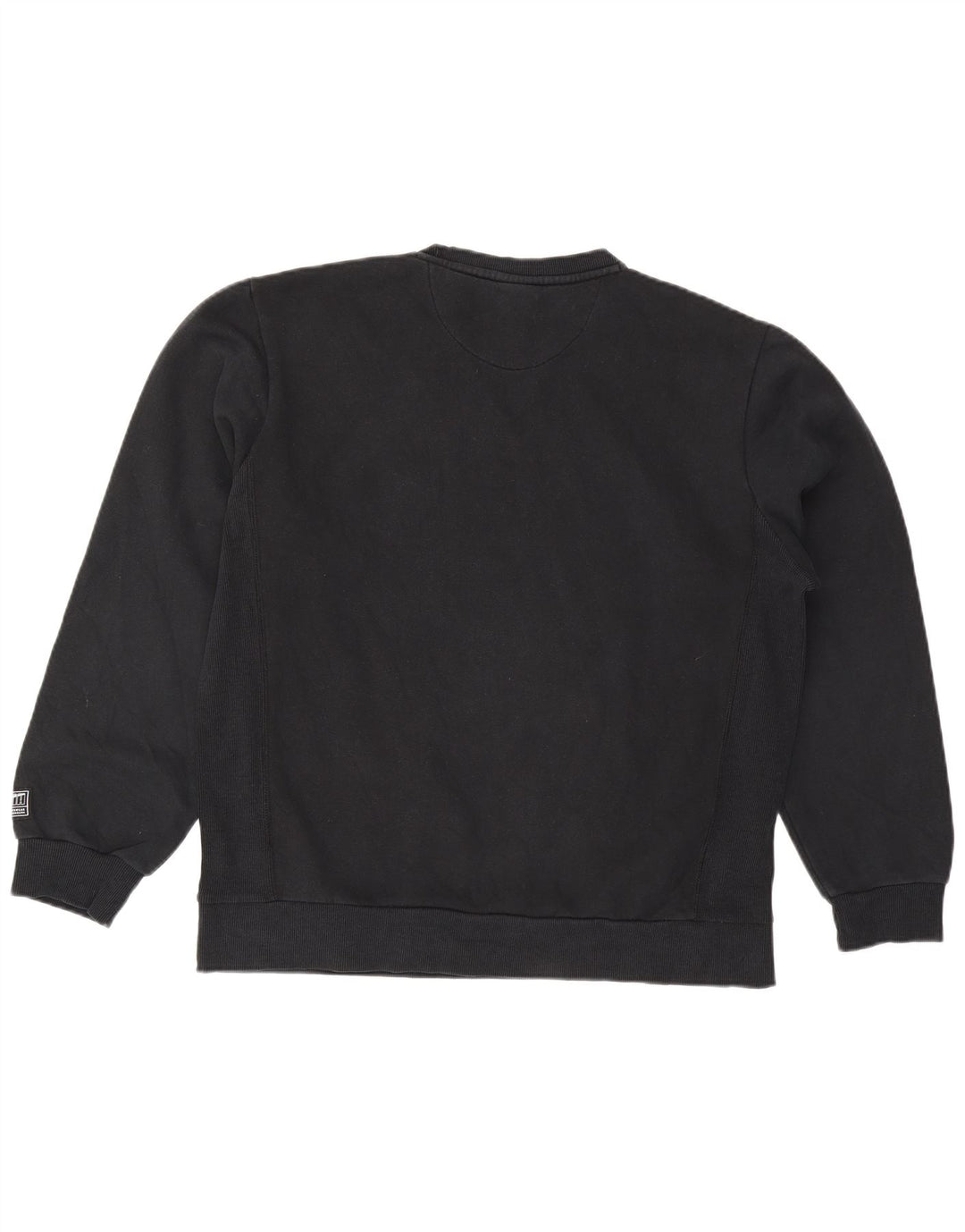 Puma Herren Grafik-Sweatshirt-Pullover, groß, schwarze Baumwolle