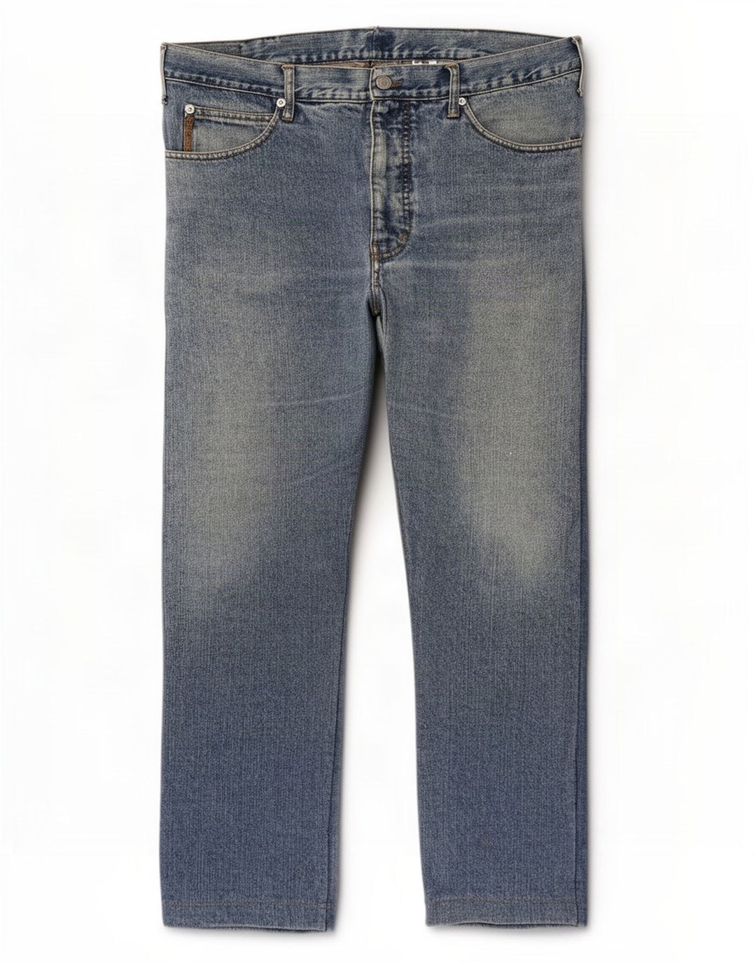 Armani Herren Comfort Fit Straight Jeans W40 L28 Blau