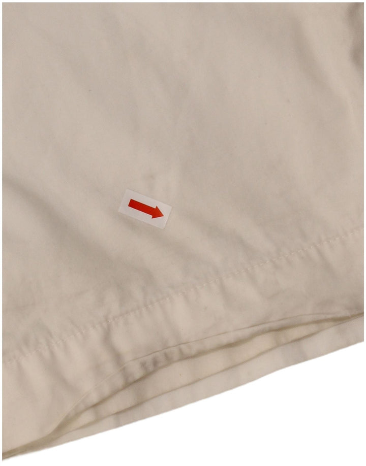 DIESEL Damen-Chinohose mit lockerer Passform, W28, L31, weiße Baumwolle